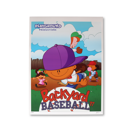 Backyard Baseball ’97 Cover Edition Poster